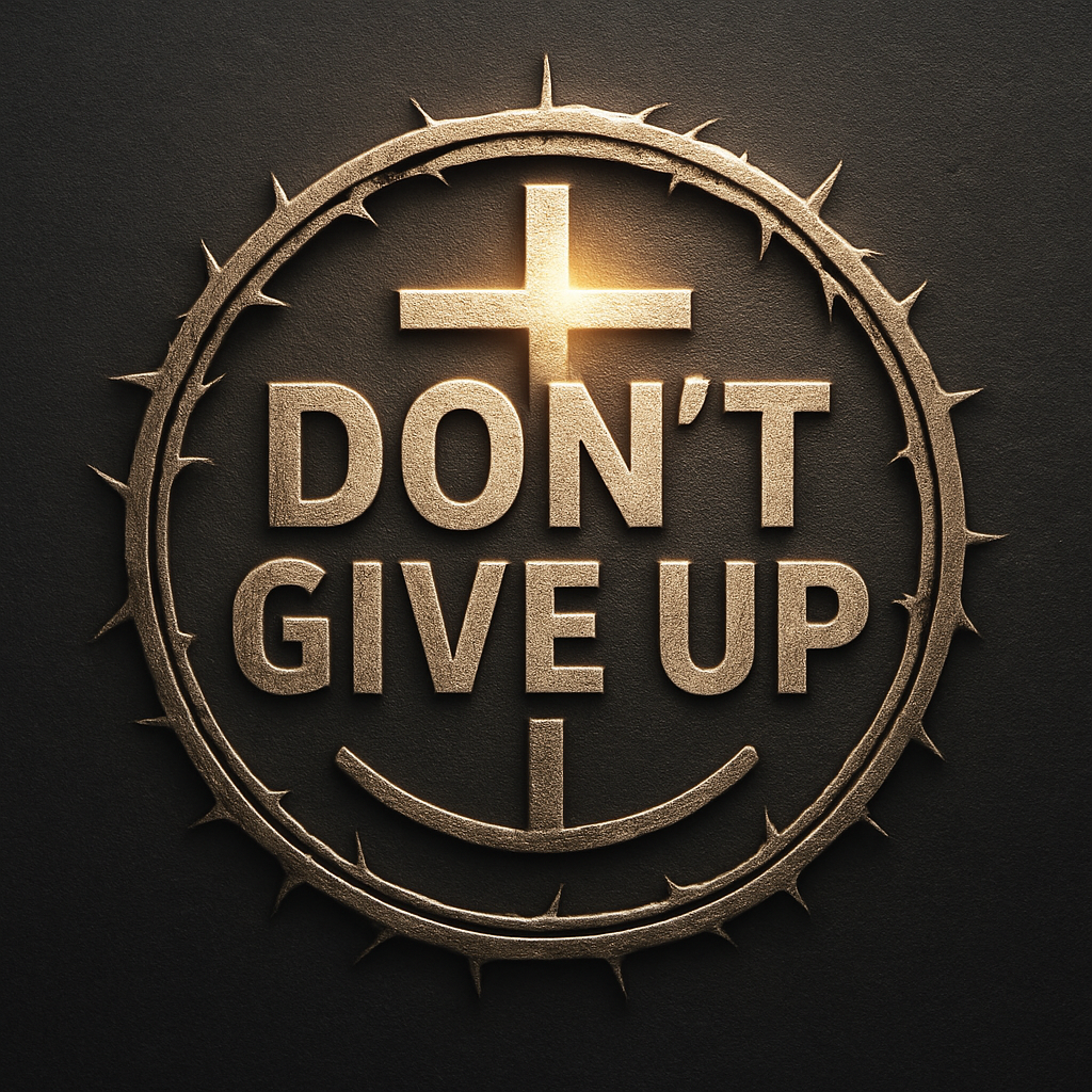 Don't Give Up logo